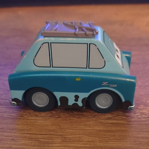 Vintage Disney Pixar Cars Wood Collection - Professor Z & Finn McMissile - Picture 10 of 14